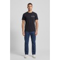 Guy t-shirt in jersey di cotone con orli vivi Cabrio119-sb M49890 [77c1c265]