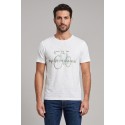 Guy t-shirt in jersey di cotone con orli vivi Cabrio120-sb M49891 [aac07097]