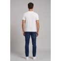 Guy t-shirt in jersey di cotone con orli vivi Cabrio120-sb M49891 [73e6339a]
