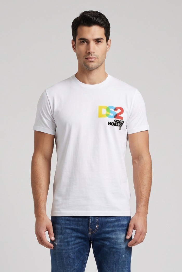 Drop Season 2 t-shirt girocollo in cotone SS26293 [c21e4111]