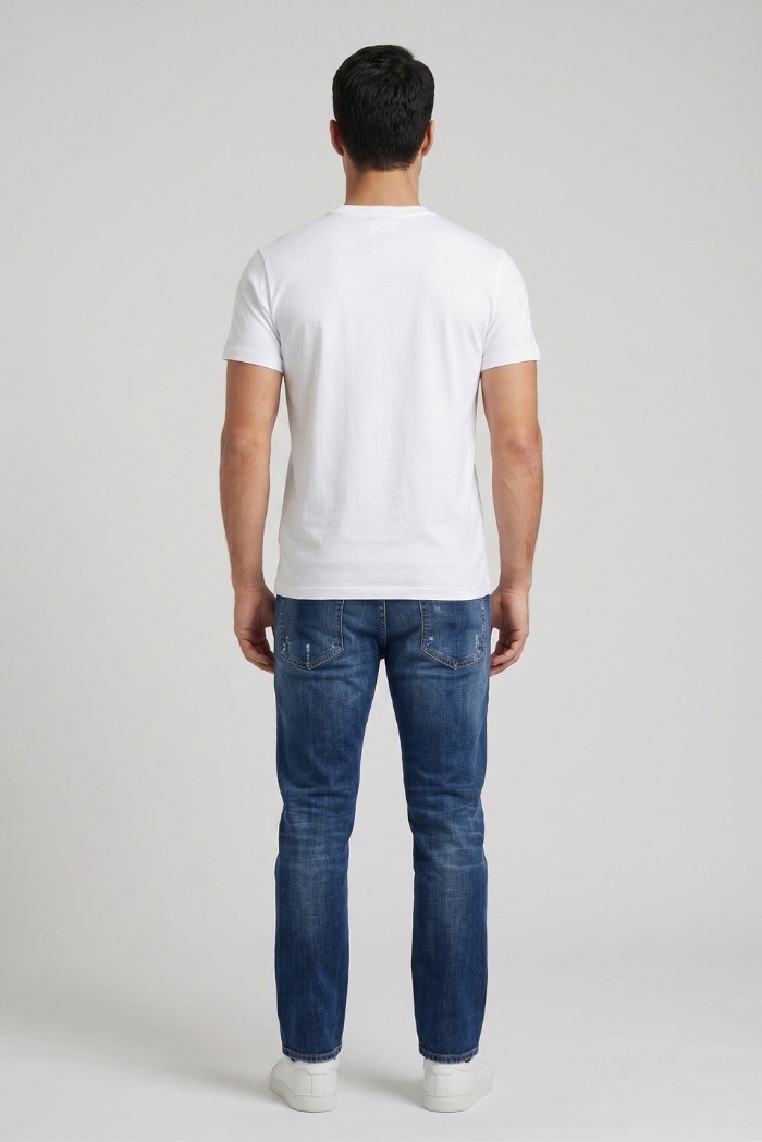 Drop Season 2 t-shirt girocollo in cotone SS26293 [1b38021c]