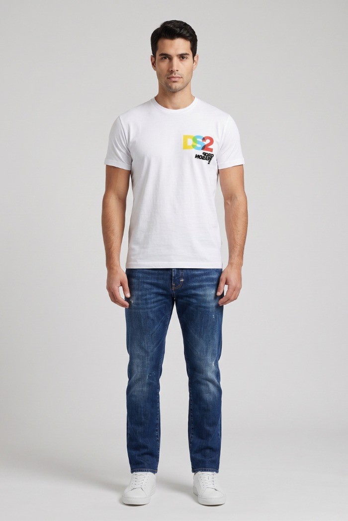 Drop Season 2 t-shirt girocollo in cotone SS26293 [ac25c318]