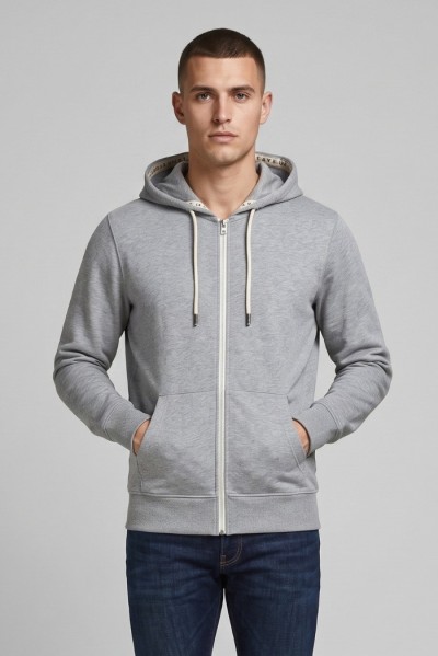 Guy felpa full zip con cappuccio Mondial541-30f M49911 [099312e3]
