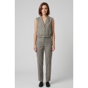 PDK gilet in misto lino e viscosa 057041 [859e8345]