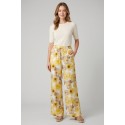 Fly Girl pantalone in viscosa a fantasia 30164/21 [5046a70b]