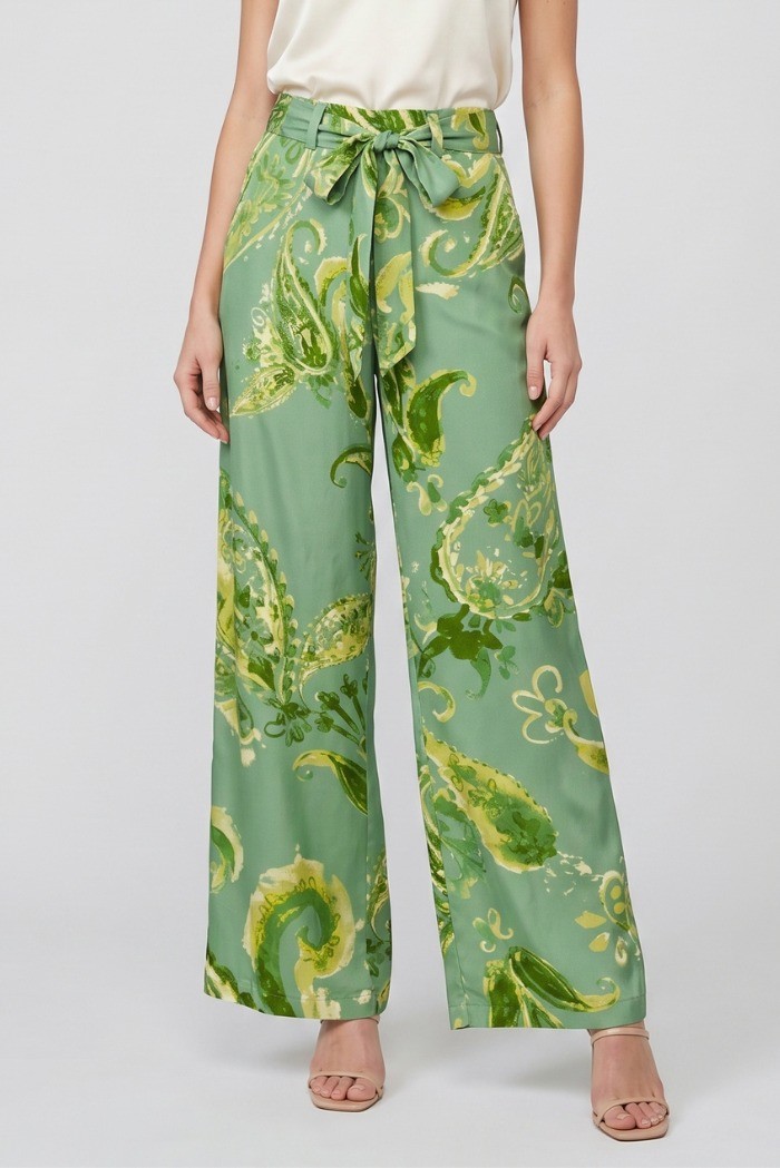 Fly Girl pantalone a fantasia in viscosa 31322/02 [475fd79c]