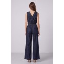 Fly Girl tuta in denim di cotone 91468/01 [cc65b9df]