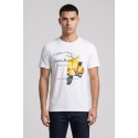 Guy t-shirt in jersey di cotone con stampa Cabrio106-jr M49873 [ace0ccb9]