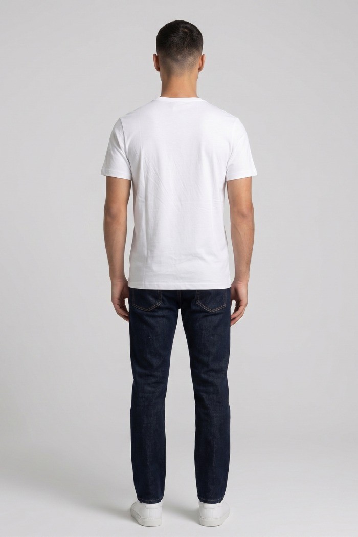 Guy t-shirt in jersey di cotone con stampa Cabrio106-jr M49873 [75c68fb4]