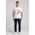 Guy t-shirt in jersey di cotone con stampa Cabrio106-jr M49873 [c2db4eb0]