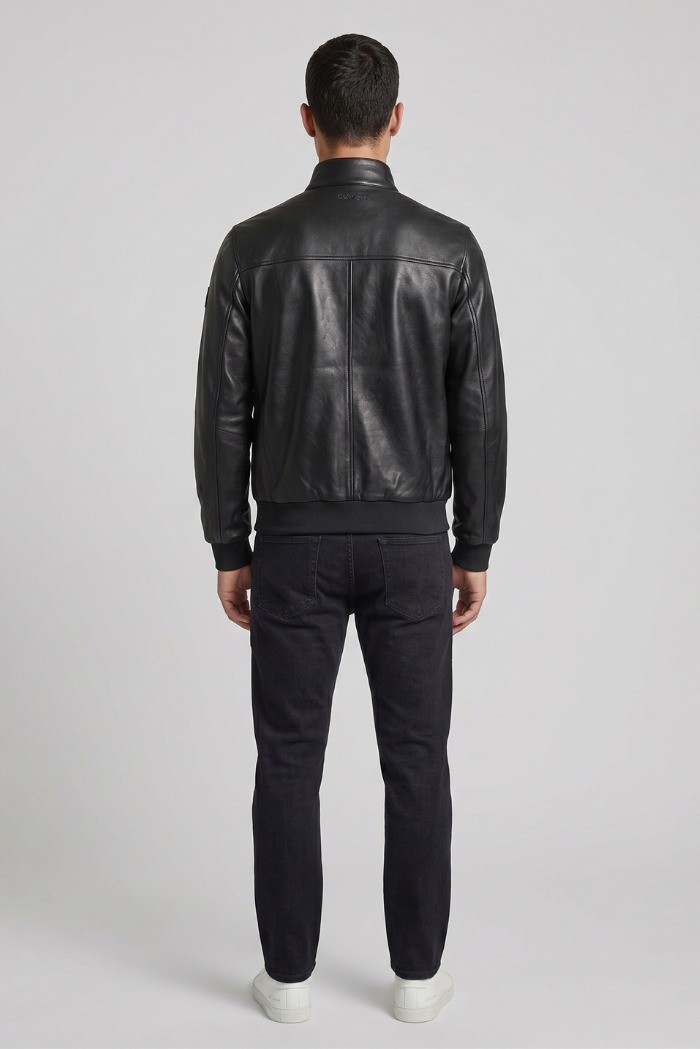 Refrigue giubbino bomber in ecopelle Morg R57042M261 [1a2c55a2]