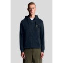 Lyle & Scott felpa a zip con cappuccio in cotone ML420VOG [6ab802c6]