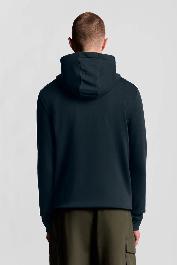 Lyle & Scott felpa a zip con cappuccio in cotone ML420VOG [b39e41cb]