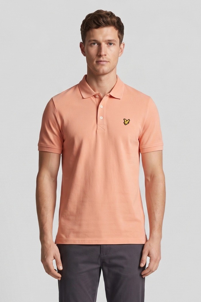 Lyle & Scott polo in piquet di cotone stretch SP400VOG [cebd9b49]