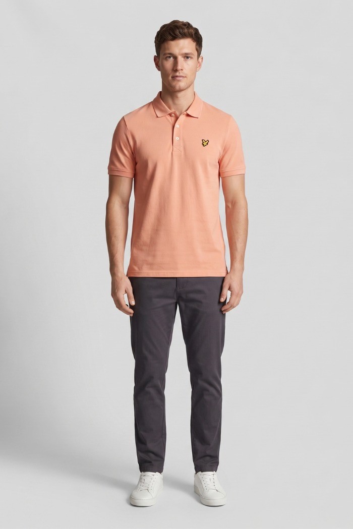 Lyle & Scott polo in piquet di cotone stretch SP400VOG [a0861940]