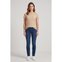 US Polo ASSN t-shirt in cotone con logo ricamato Lucy US43354020 [5e6886b9]