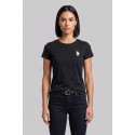 US Polo ASSN t-shirt in cotone con logo ricamato Lucy US43354020 [3f871b35]