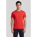 US Polo ASSN t-shirt in cotone con logo ricamato Luca US43154001 [cd61bc0b]