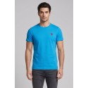 US Polo ASSN t-shirt in cotone con logo ricamato Luca US43154001 [57f0addb]