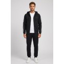 Moschino felpa in cotone stretch con zip e bande logate V1A1782-4409 [99576442]