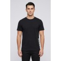 Moschino t-shirt in jersey di cotone con logo laterale V3A0705-9425 [faf9e73b]