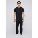 Moschino t-shirt in jersey di cotone con logo laterale V3A0705-9425 [9192222c]