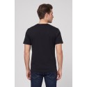 Moschino t-shirt in jersey di cotone con stampa logo V3A0701-9421 [c1644a71]