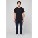 Moschino t-shirt in jersey di cotone con stampa logo V3A0701-9421 [76798b75]