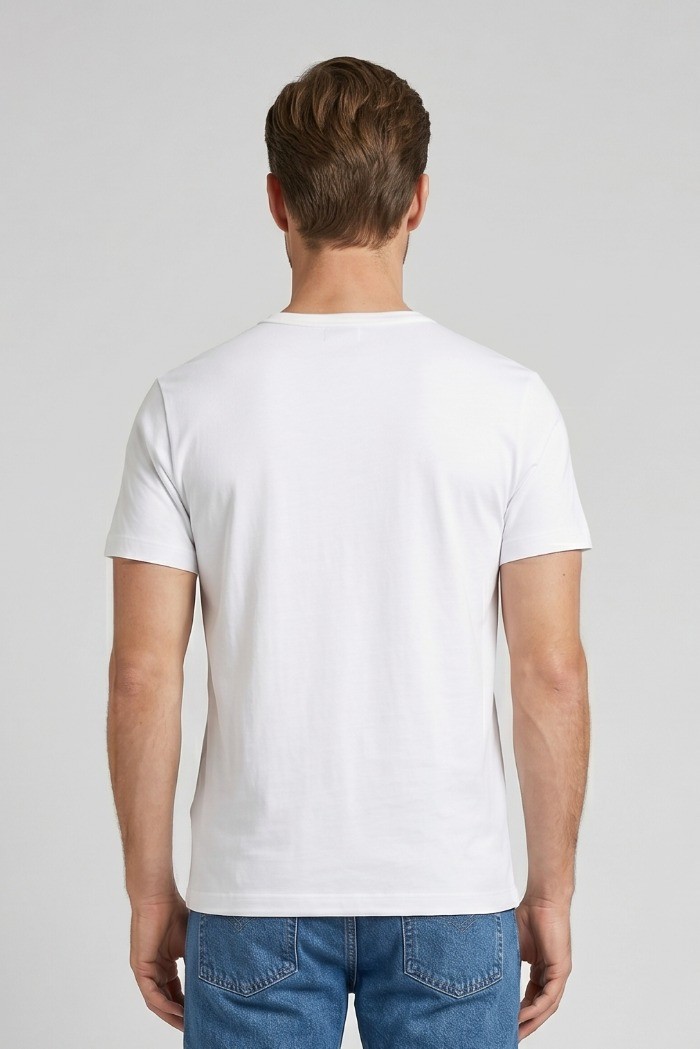 Moschino t-shirt con patch logo V1A0710-4429 [1a7ca2cb]