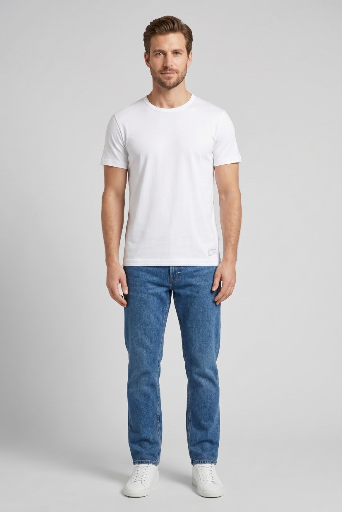 Moschino t-shirt con patch logo V1A0710-4429 [ad6163cf]