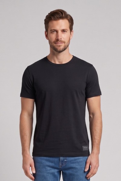 Moschino t-shirt con patch logo V1A0710-4429 — 805219040079823_2