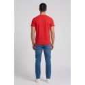 US Polo ASSN t-shirt in piquet di cotone con logo ricamato Bren US43154006 [0eb1cbef]
