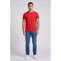 US Polo ASSN t-shirt in piquet di cotone con logo ricamato Bren US43154006 [b9ac0aeb]