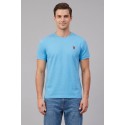 US Polo ASSN t-shirt in piquet di cotone con logo ricamato Bren US43154006 [4d069932]