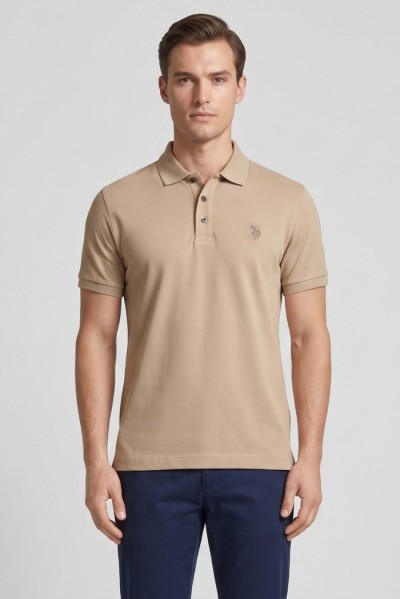 US Polo ASSN polo in jersey con logo ricamato Henry US43197019 [2be2974c]