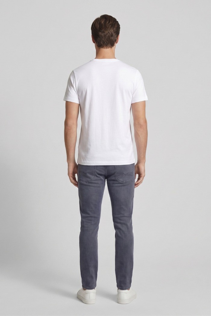 US Polo ASSN t-shirt in jersey stretch con logo ricamato Jin US43154026 [c63d8312]