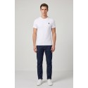US Polo ASSN t-shirt maglia con lavorazioni e logo ricamato Lluc US43154052 [f9373a3b]