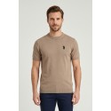 US Polo ASSN t-shirt maglia delavè con logo ricamato Devon US43154013 [82a3b81a]