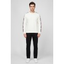 Moschino felpa girocollo in cotone con bande logate V1A1781-4409 [920b3c7b]