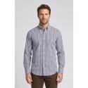 Vipa Camiceria camicia in cotone a quadri Graz [57c145df]