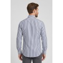 Vipa Camiceria camicia rigata in cotone Lingua [e7827986]