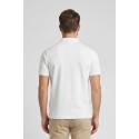 Jaggy polo in filo con logo ricamo Drake JMD054DZ144261 [22b04717]