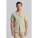 Lyle & Scott camicia mezza manica in seersucker Crinkle Resort SW2409V [24c49083]