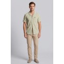 Lyle & Scott camicia mezza manica in seersucker Crinkle Resort SW2409V [4aff128a]