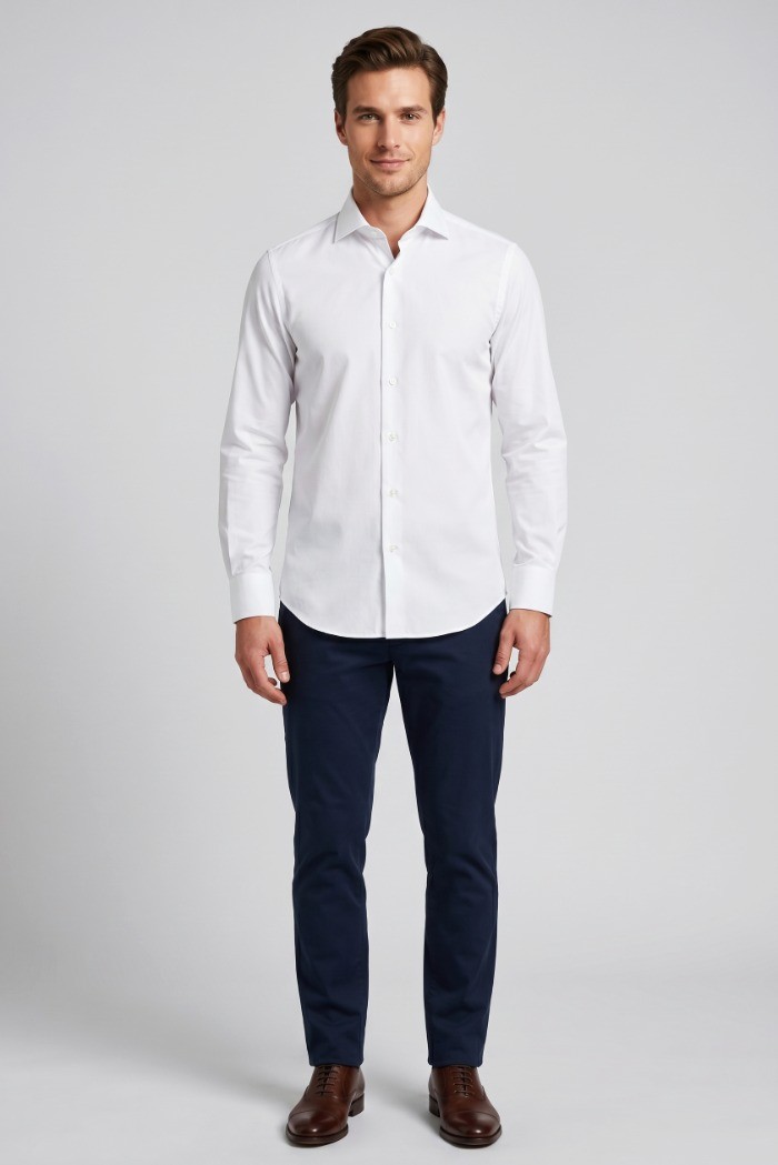Paul Matthew camicia slim fit in cotone CF11-1612 [06e215ab]