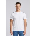 Moschino t-shirt in cotone con bande logate V1A0781-4405 [68da9060]