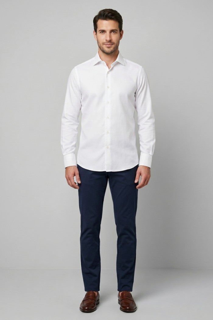 Paul Matthew camicia slim fit in cotone CI2-1324 [f6f8459d]