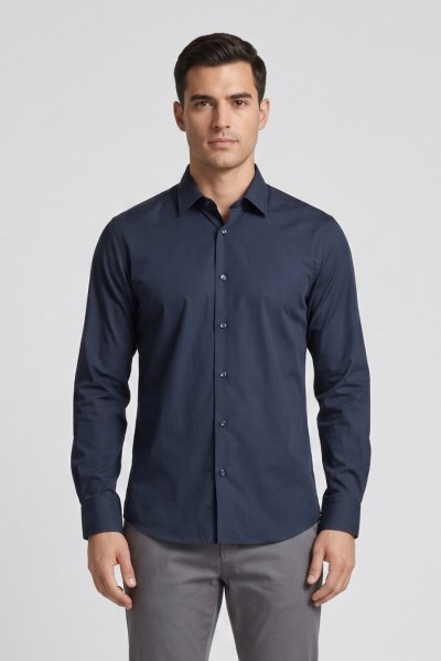 Sartor camicia regular fit in cotone F1-11DUTY-R-6-530 — 805219040078657_2