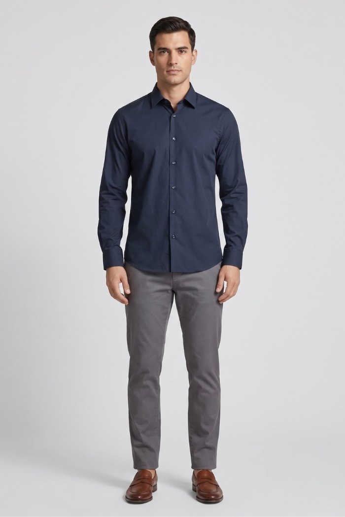 Sartor camicia regular fit in cotone F1-11DUTY-R-6-530 [45ef95b6]