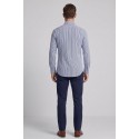 Sartor camicia rigata in tessuto no-stiro F1-13TORI-S-6-434 [2e27ca48]